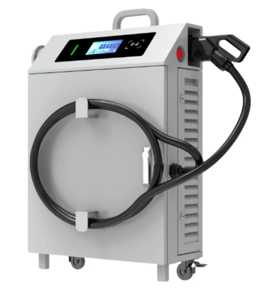 VT-DM mobile DC charger in light grey